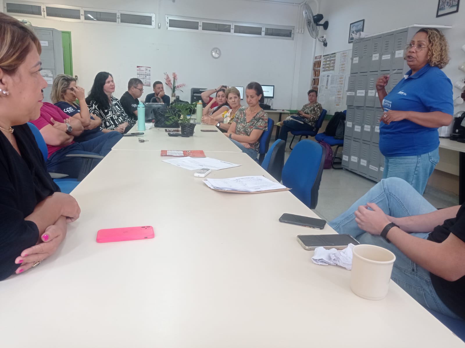 Visita ETEC Professor Idio Zucchi